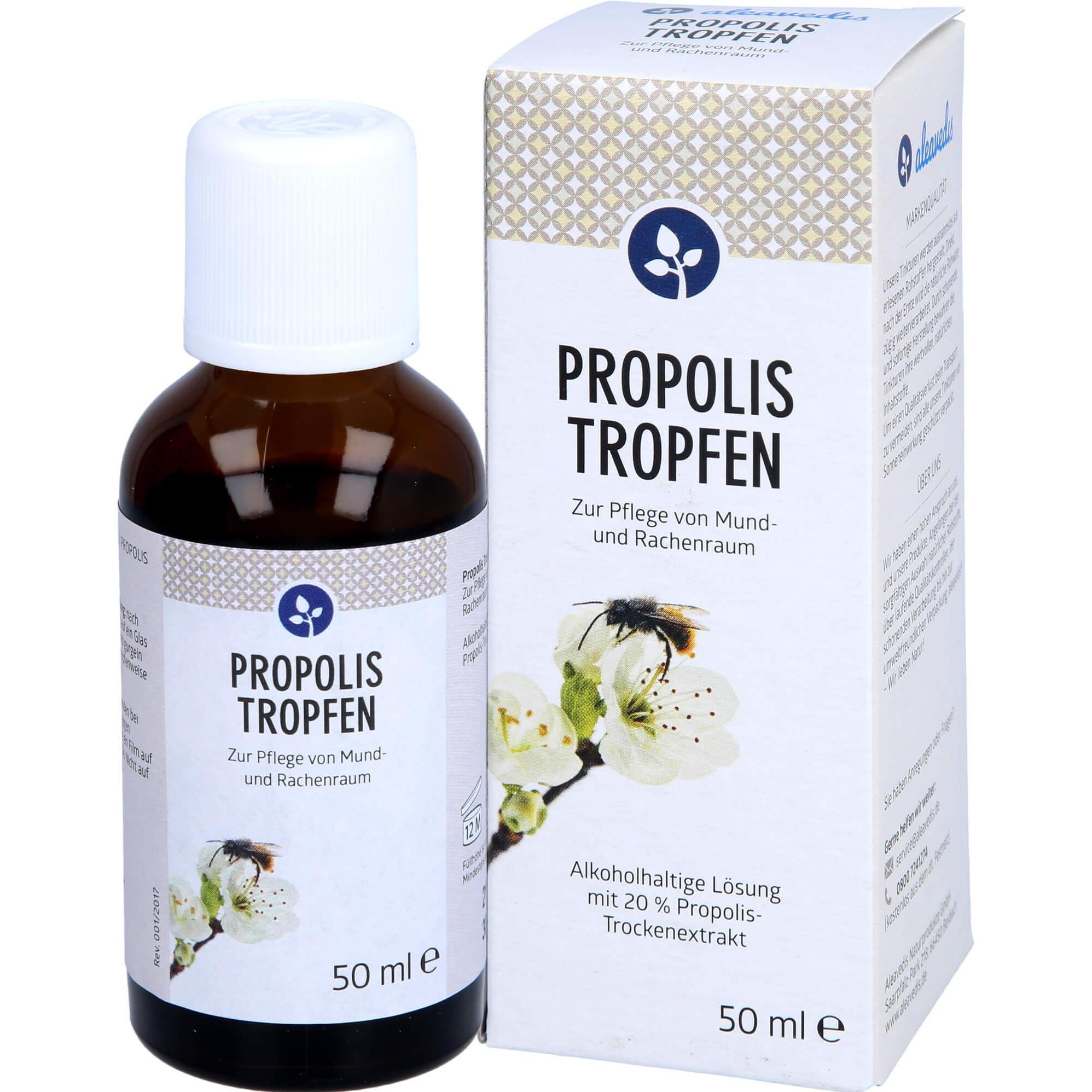 Aleavedis, Zahnpasta, PROPOLIS TINKTUR 20%