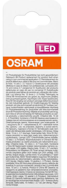 Actual product image Osram Star Stick (E14, 60 W, 806 lm, 1 x, F)