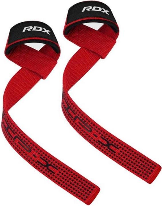 Immagine prodotto Rdx Gym Cotton Gel Strap Red Plus (Taglia unica)