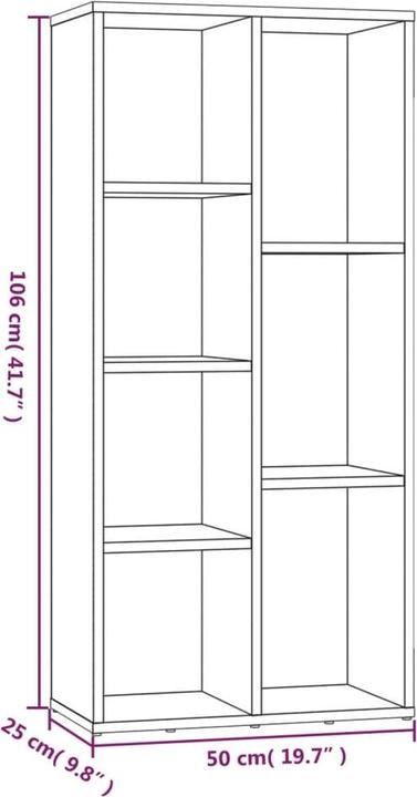 Produktbild VidaXL Enna (50 x 25 x 106 cm)