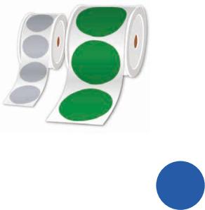 Brother ROLLS OF PRE-CUT STICKERS BLUE 100MM - PER ROLL OF 250 LABELS (100 mm)