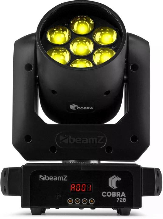 Image du produit BeamZ Tête mobile COBRA 712 (20 W, LED)