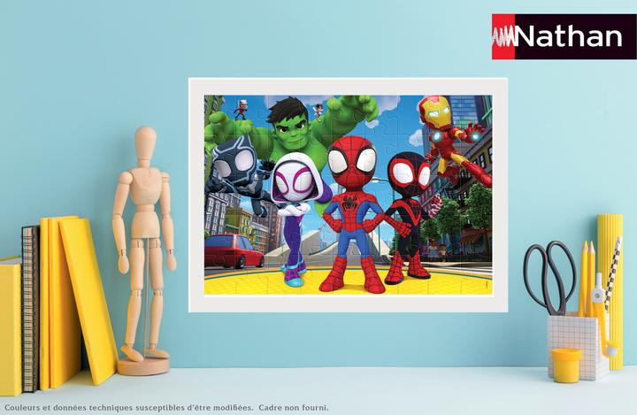 Actual product image Nathan Spidey and His Amazing Friends (45 pieces)