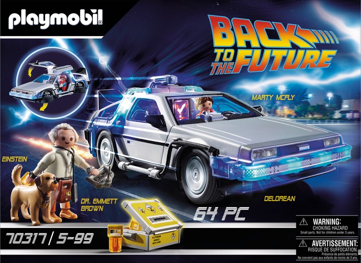 Produktbild Playmobil Back to the Future DeLorean (70317, Playmobil Back to the Future)