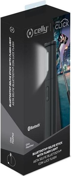 Productafbeelding Celly CLICKFLASHPODBK Smartphone selfie stick Zwart