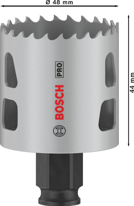 Productafbeelding Bosch Professional Zubehör PRO Multi Materiaal PC Plus gatenzaag, 48 mm (48 mm)