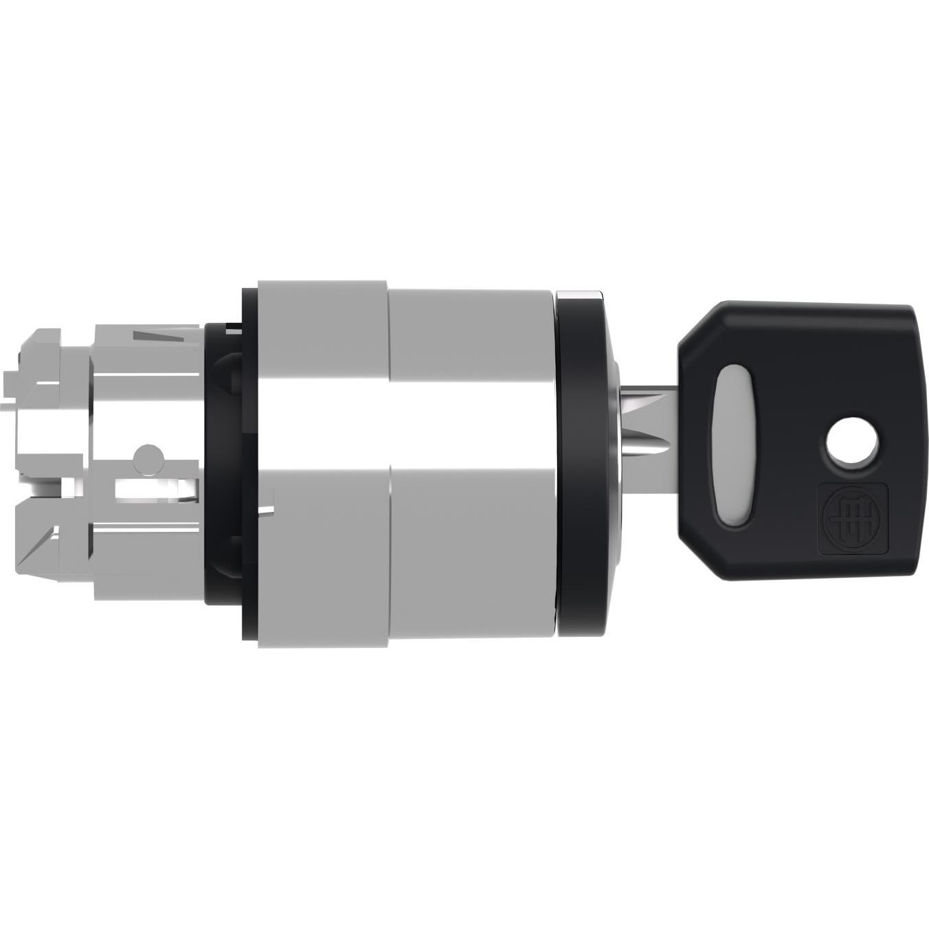 Thumbnail - Schneider Electric Schlüsselschalter ZB4-BG3, Taster + Schalter, Schwarz