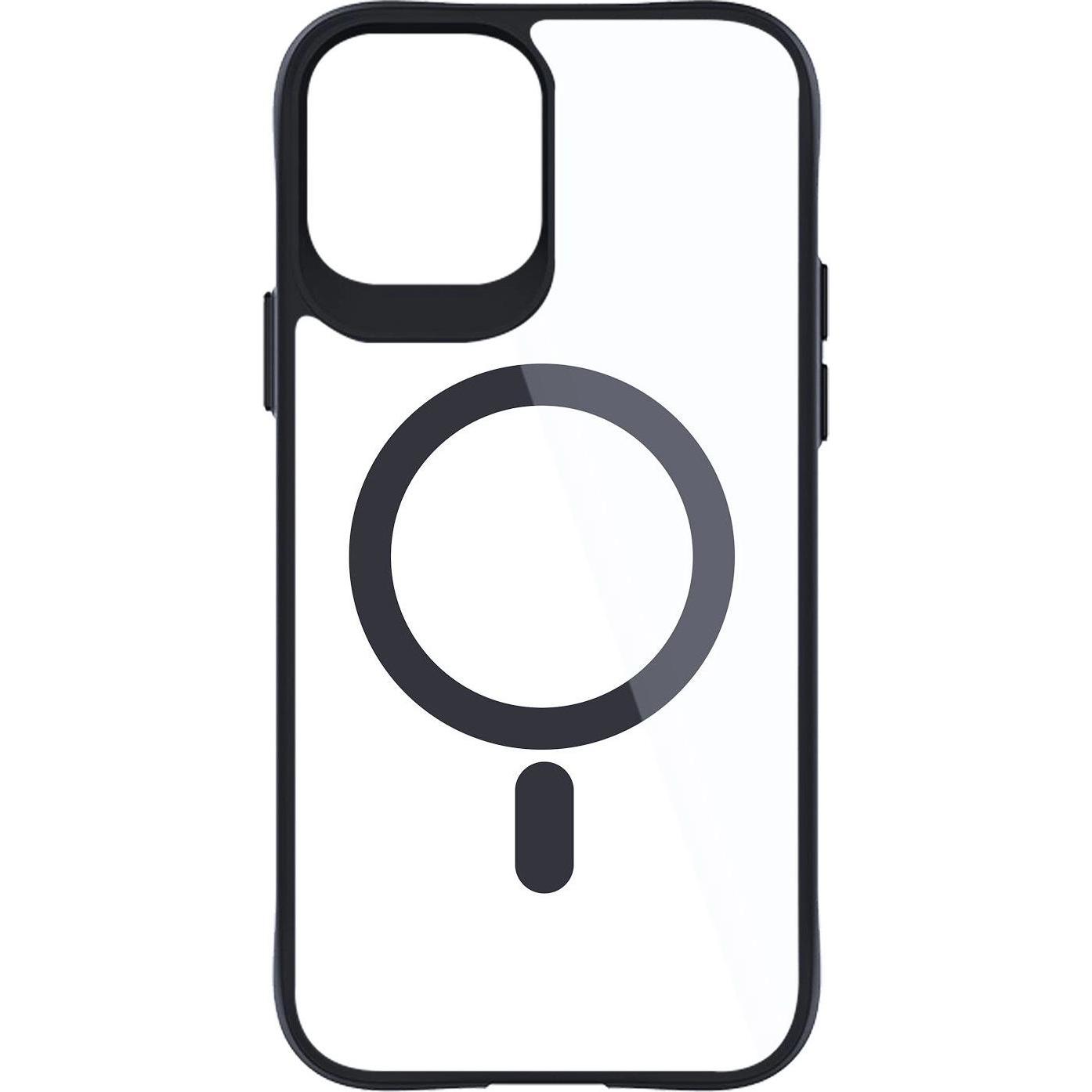 Thumbnail - 3MK Satin Armor MagCase iPhone 12 Pro Max 6.7" (Apple iPhone 12 Pro Max), Smartphone Hülle, Schwarz, Transparent