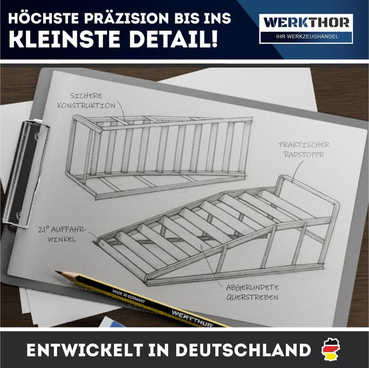 Actual product image Werkthor Access ramp