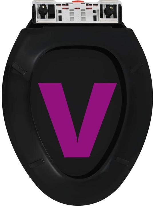 Produktbild vidaXL Toilettendeckel mit Absenkautomatik
