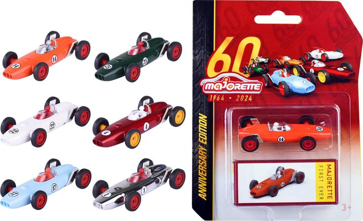 Produktbild Majorette Anniversary Edition First Ever, 6-sort.