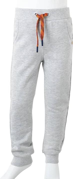 Image du produit vidaXL Pantalon de survêtement enfant Gris Mélange 116,Matière : 92 (116)