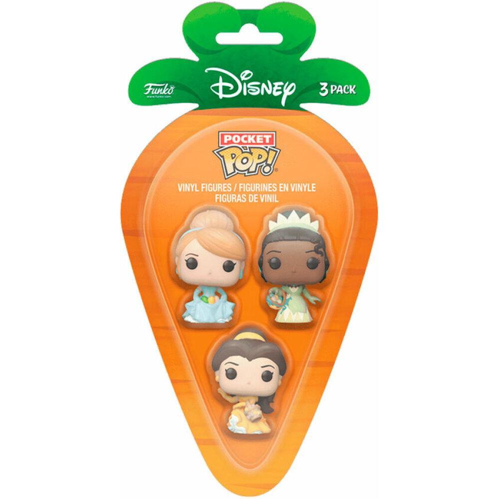 Funko Disney pack 3 figurines Pocket POP! Vinyl Disney Princess C/B/T 4 cm
