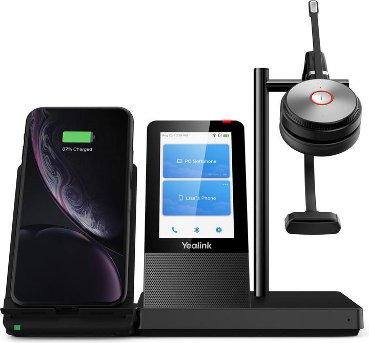 Productafbeelding Yealink Wh66 Dect Wireless Headset (Draadloze, USB-A)