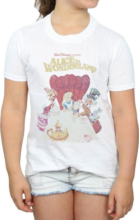 Image du produit Disney - T-shirt ALICE IN WONDERLAND RETRO POSTER - Fille (128)