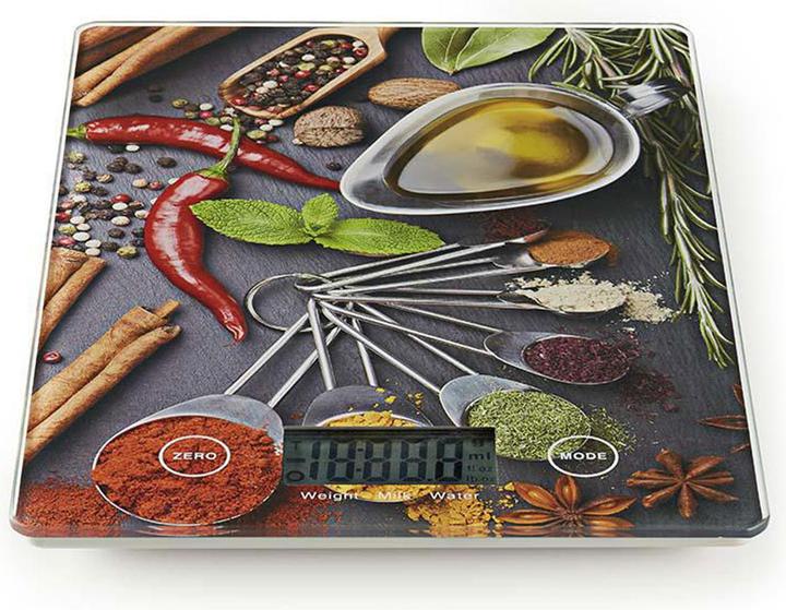 Nedis Digital kitchen scales, LCD display, glass I