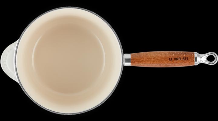 Image du produit Le Creuset Pot à profit avec poignée en bois (18 cm, Poêle à frire, Fonte)