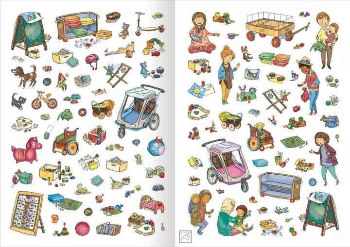 Produktbild Mein Stickerheft Kindergarten