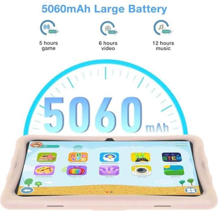 Actual product image Doogee Educational Kids Tablet with Android 13, Parental Controls, and High-Resolution Screen