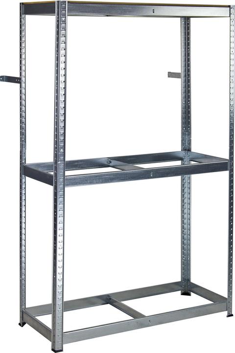 Actual product image Dema Metal Tyre Rack 165 x 120 x 40 cm for 8 Tyres