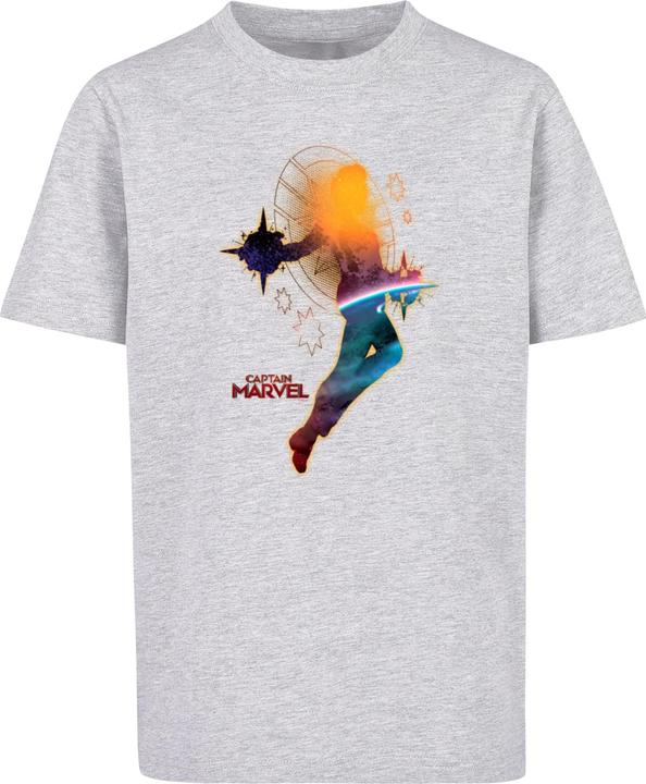 Absolute Cult Kids Captain Marvel - Nebula Flight Basic T-Shirt - 135399 (134, 140)