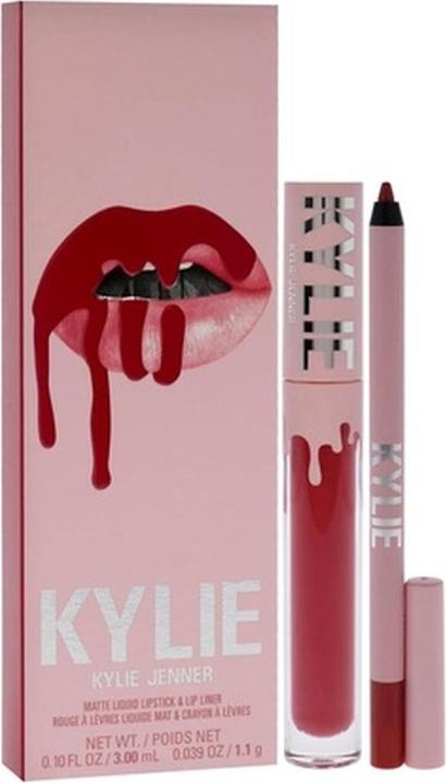 Produktbild Kylie Jenner Kylie Cosmetics Matte Lip Kit 503 Bad Lil Thing für Frauen 0.10 Oz (503 Bad Lil Thing)