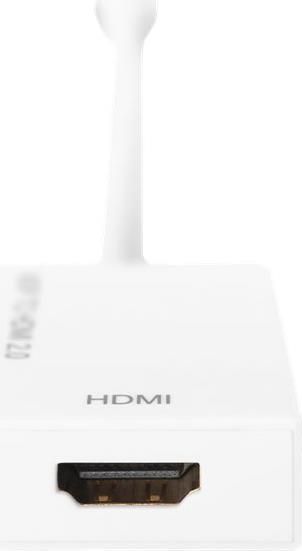 Immagine prodotto Digitus Adattatore/Convertitore attivo Mini DisplayPort, DP-HMDI (HDMI, Mini DP, 20 cm)