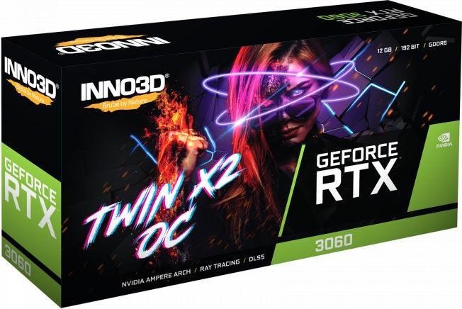 Produktbild Inno3D GeForce RTX 3060 Twin X2 OC (12 GB)