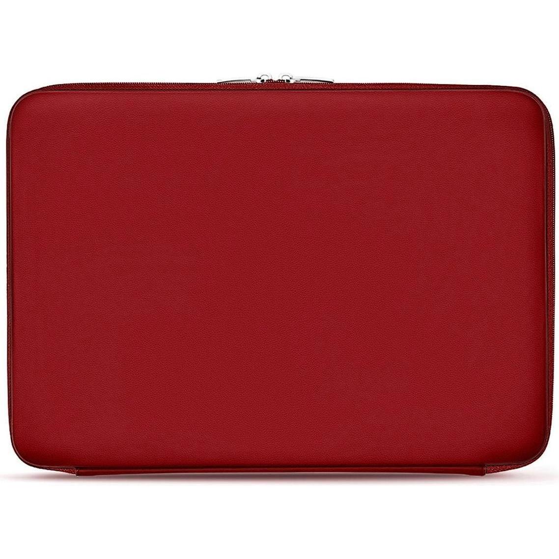 Noreve Lederhülle, Notebooktasche, Rot