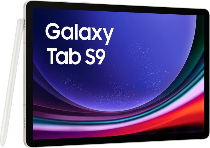 Produktbild Samsung Galaxy Tab S9 (nur WLAN, 11", 256 GB, Beige)