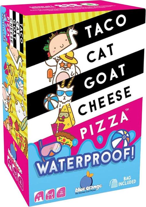 Produktbild Geronimo Games Kartenspiel Taco Cat Ziegenkäse Pizza - Wasserdicht
