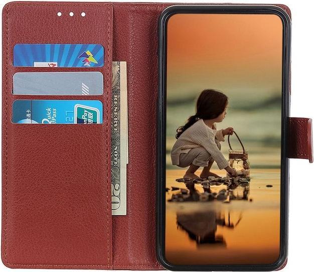 Image du produit MU Classic Série de couvertures de livres en cuir Litchi (Samsung Galaxy A54 5G)