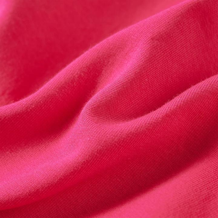 Produktbild vidaXL Kinder-Sweatshirt Knallrosa 128,Material: 95 % Baumwolle. 5 (128)
