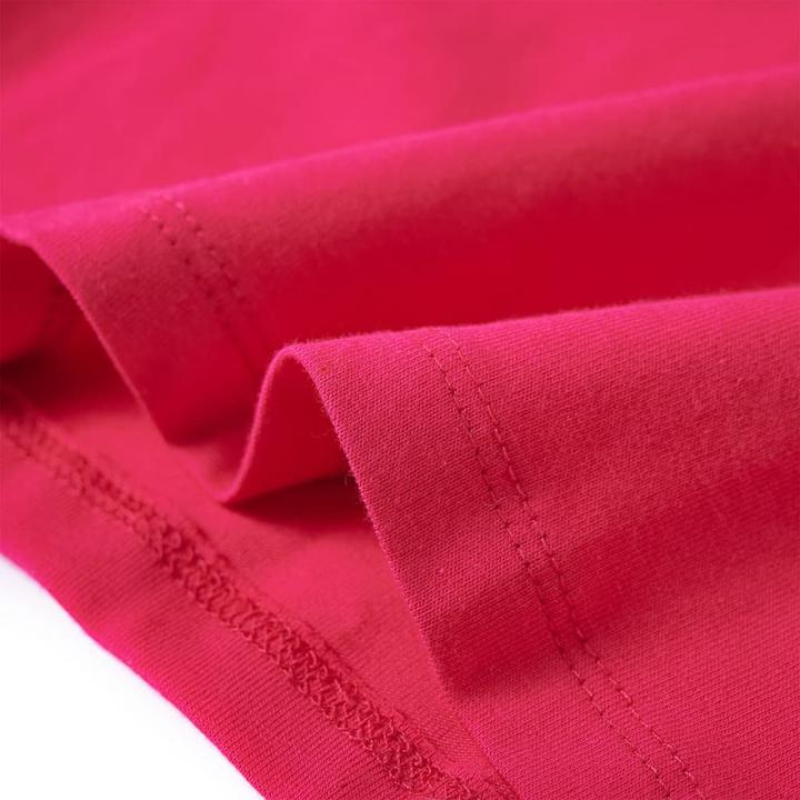 Produktbild VidaXL Kinder-Langarmshirt Knallrosa 128,Material: 95 % Baumwolle (128)