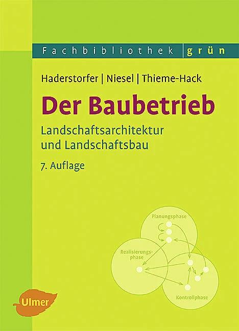 Produktbild Der Baubetrieb (Deutsch, Alfred Niesel, Martin Thieme-Hack, Rudolf Haderstorfer, 2011)