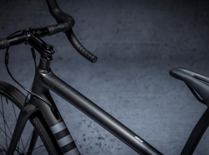Actual product image Dyedbro Gravel Frame Protection Kit Clear - White Matte