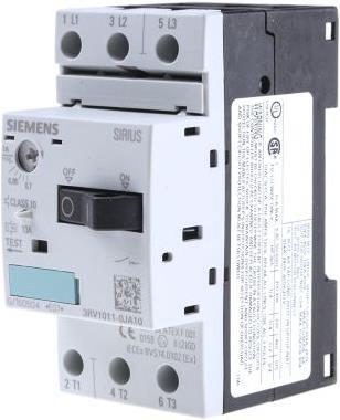 Produktbild Siemens Motorschutzschalter 3RV1 0,7-1A
