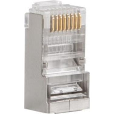 Lanberg PLS-6000EZ Connettore a filo RJ-45 (F/UTP, CAT6, 0.10 m), Cavo di rete