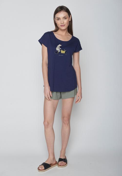 Image du produit Greenbomb Women's Bike Cargo Raccoon Cool T-Shirt (XL)