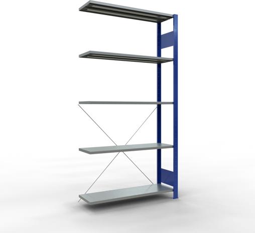 Actual product image Schulte Lagertechnik MULTIplus85 boltless bay system with cross brace