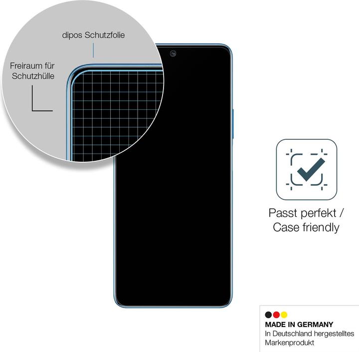 Actual product image Dipos Screen Protector Anti-Shock (2 pcs., Honor Magic 4 Lite 5G)