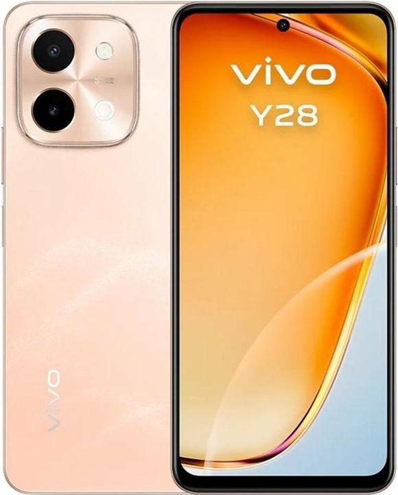 Produktbild Vivo Y28 (128 GB, Gleaming Orange, 6.68", Hybrid Dual SIM, 4G)