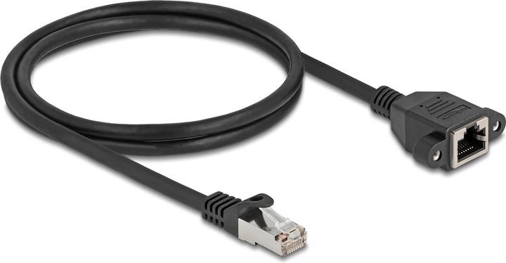 Produktbild Delock Netzwerk Verlängerungskabel S/FTP RJ45 Stecker zu RJ4 (S/FTP, CAT6a, 1 m)