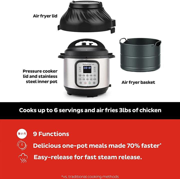 Image du produit Instant Pot friteuse à air chaud