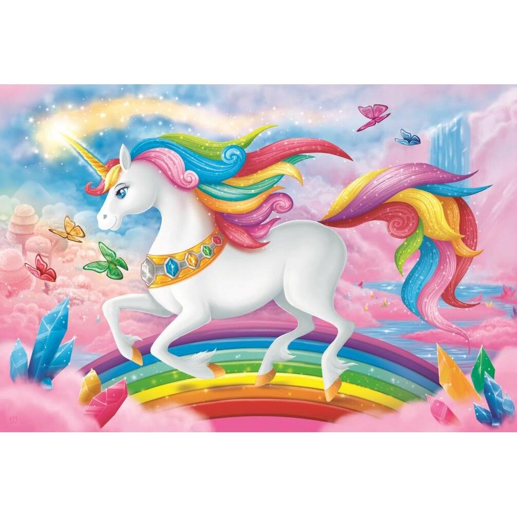 Thumbnail - Ravensburger Crystal World of Unicorns Puzzle (100 Teile)