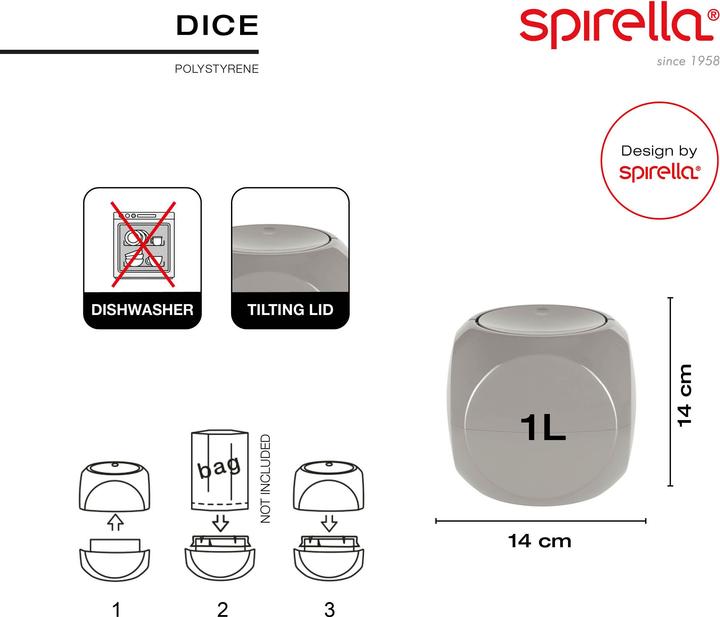 Produktbild spirella Dice (1 l)