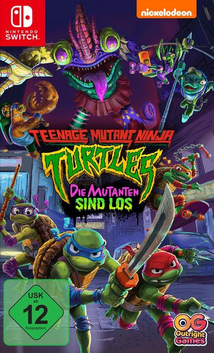 Actual product image Game TMNT The mutants are on the loose SWITCH (Switch, DE)