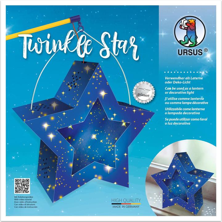 Actual product image Ursus Twinkle Star" Lantern Craft Set