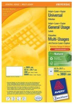 Produktbild Avery Universal-Etiketten