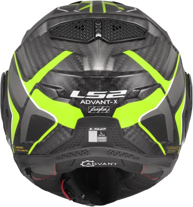 Immagine prodotto LS2 Helm Advant X Carbon Future II FF901 fluor geel maat S (S)